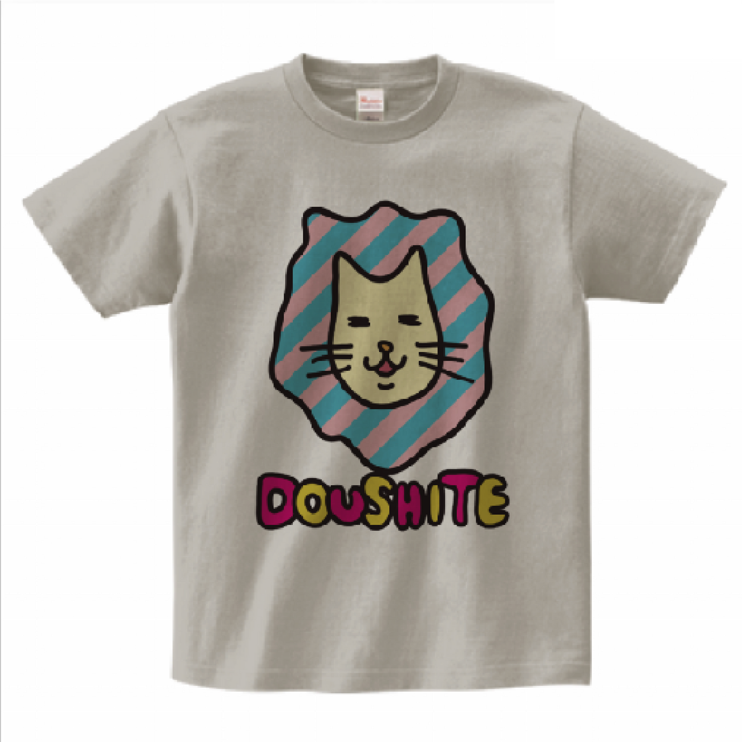 【PMZ】ライオンさん Tシャツ「DOUSHITE」