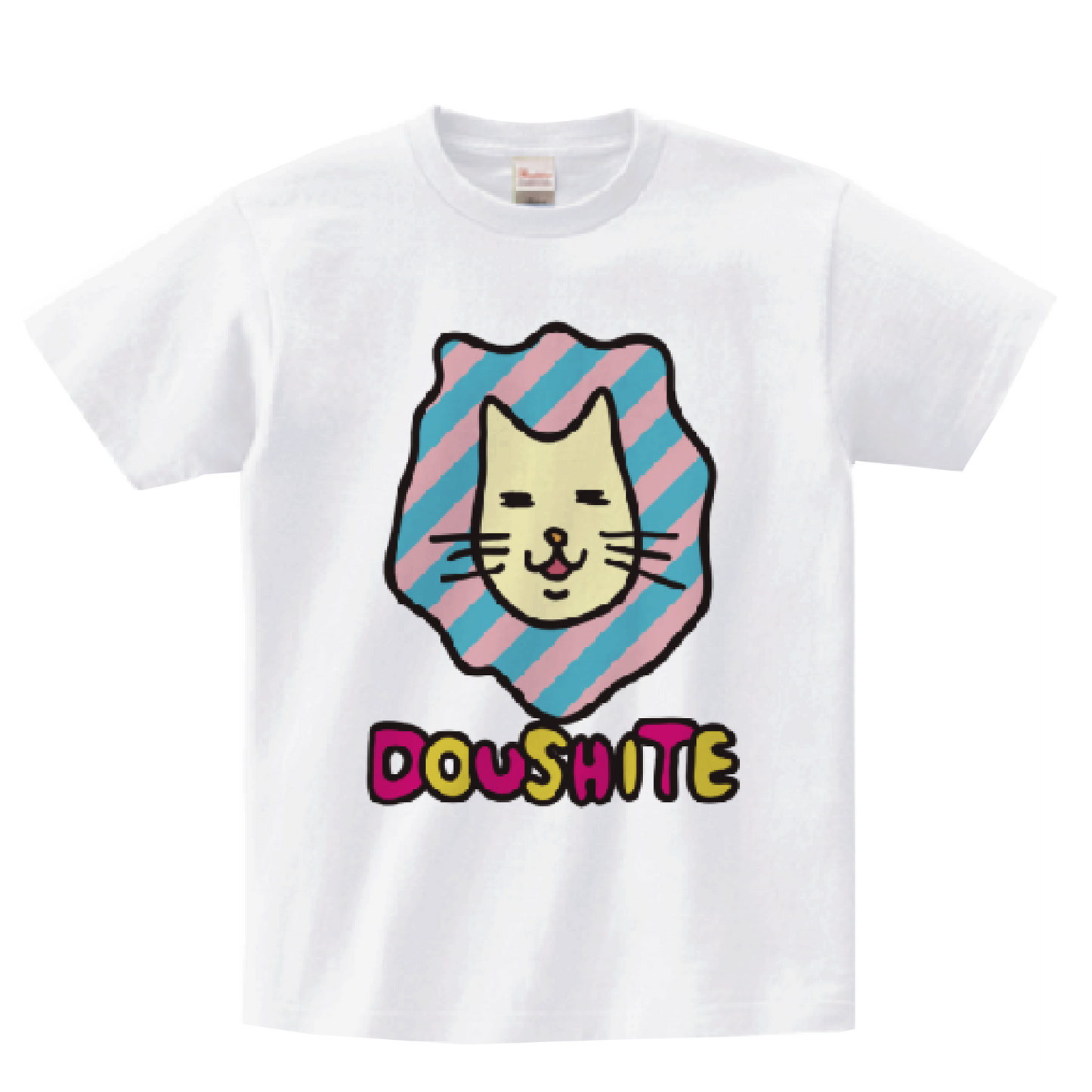 【PMZ】ライオンさん Tシャツ「DOUSHITE」