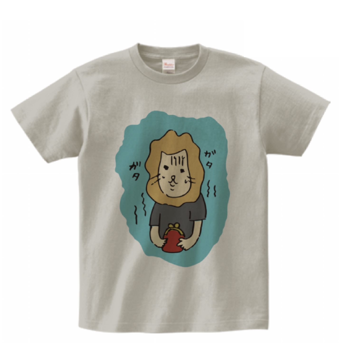 【PMZ】ライオンさん Tシャツ「gata gata」